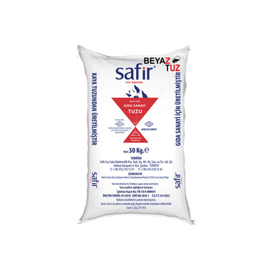 Sanayi Gıda Tuzu Rafine 10-25- 50 Kg 